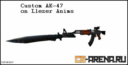 AK-47 с ножом
