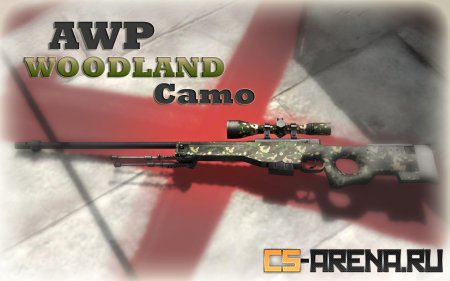 AWP Woodland Camouflage