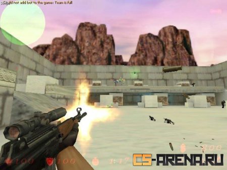 Red faction Ak47 with scope